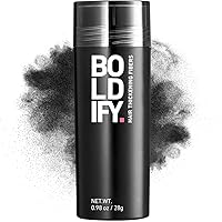 BOLDIFY Hair Fibers (28g) - Fill In Thinning and Fine Hair for an Instantly Fuller, Thicker Look - 14 Shades for Women & Men 