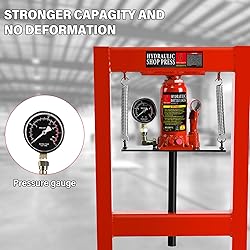 6 Ton Shop Press, H-Frame Garage Floor Adjustable