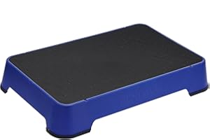 HUNTMARK Dog Training Place Board - Durable Hunting Dog Training Platform - Non-Skid Surface and Nonslip Feet - Stackable, Portable Agility Platform - Modern Puppy Trainer Equipment (Dark Blue)