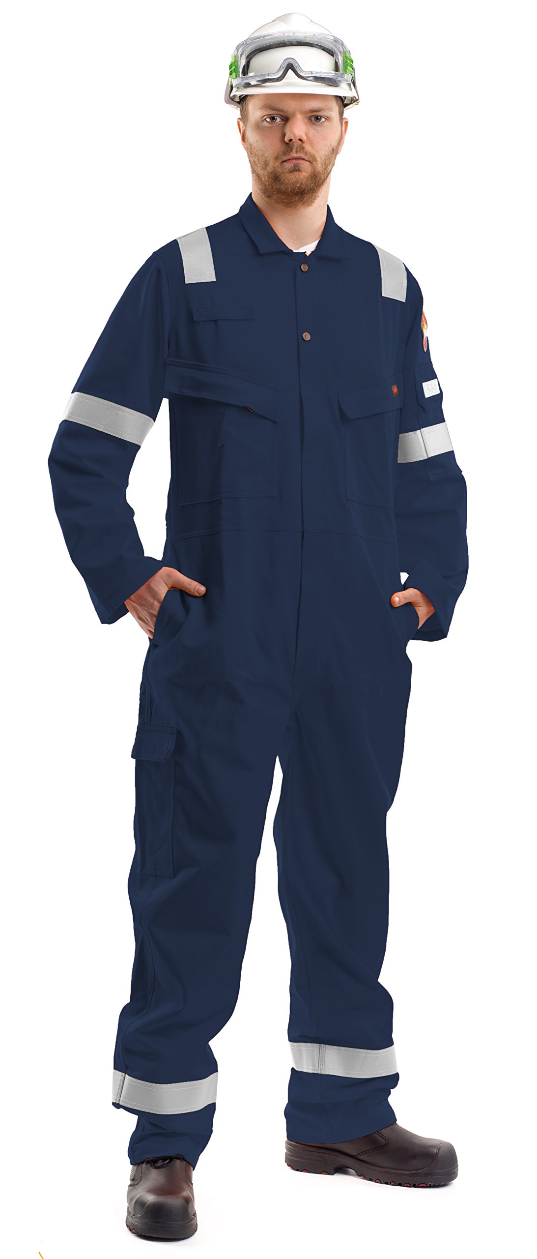 Roots Original RO13090 Flame Buster Nordic Navy Work Overalls EU Size 64