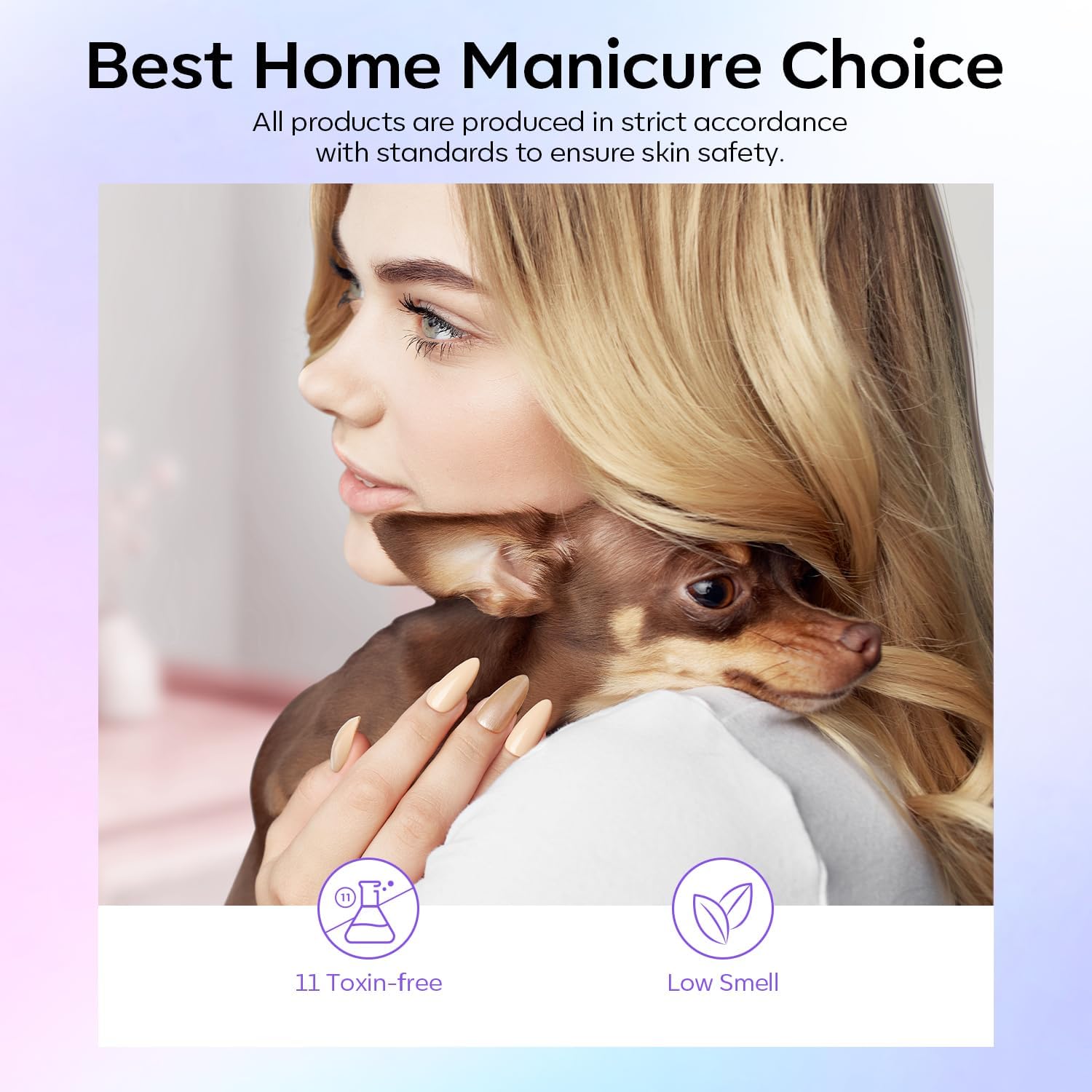 modelones Chameleon Gel Nail Polish Set- 6 Colors Aurora Shimmer Glitter Gel Polish Kit Blue Green Purple Nail Gel Polish All Seasons Soak Off LED Nail Lamp Nail Art Gel Kit DIY Salon Gift for Women - Image 8