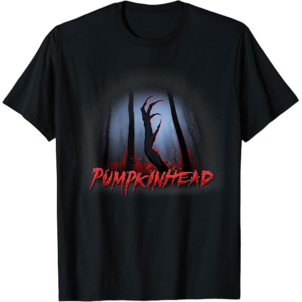 T-shirt Homme Pumpkinhead (film D'horreur) - 100% Coton, Coupe Classique, Manches Courtes - Tailles S à 5XL