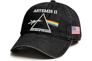 Artemis II Dark Side of The Moon Commemorative Cap, Artemis II Lunar Mission Hat, Back to the Moon Space Mission Hats