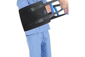 HOMYMUSY 35" Transfer Nursing Sling,Heavy Duty&Comfortable Back Lift Mobility for Patients Elderly for Transfer Beds,Chairs,Wheelchairs,Car