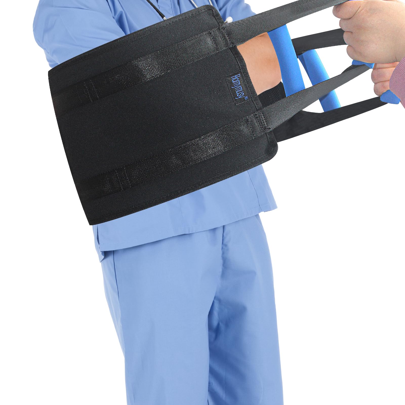 35 Inch Transfer Sling,Lifting Gait Belt for Disabled, Elderly, Injured,Seniors-Heavy Duty Patient Lift Sling Mobility Aid for Transfer Bed to Wheelchair