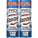 Easy-Off Fume Free Oven Cleaner Foam Multi Surface Degreaser, 24oz 2Count | Easy Off oven cleaner cuts grease and burned-on food; kitchen degreaser, air fryer cleaner for appliance cleaning