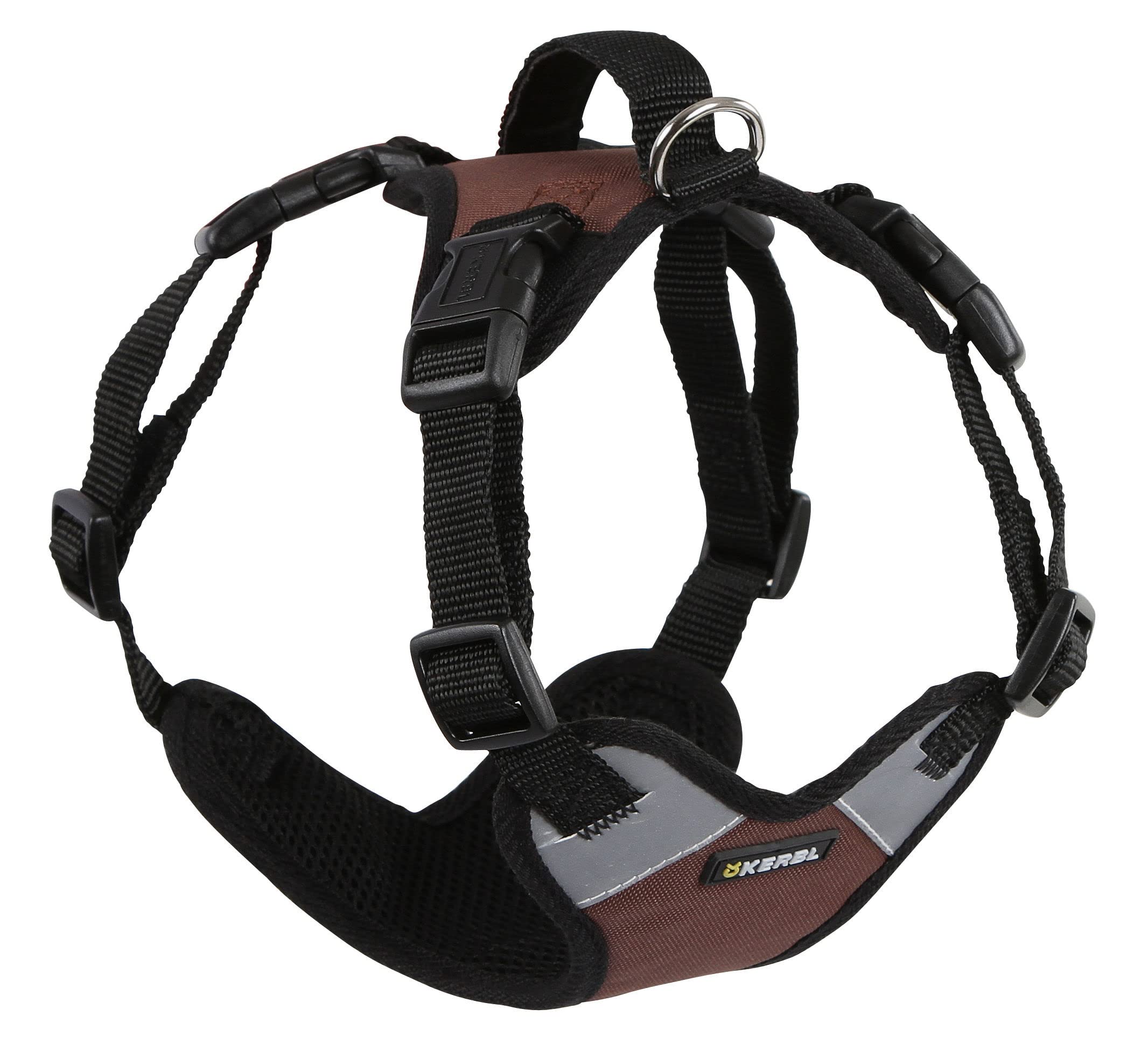 Kerbl Pulsive Dog Harness, 50/62cm x 56/74 cm, Brown