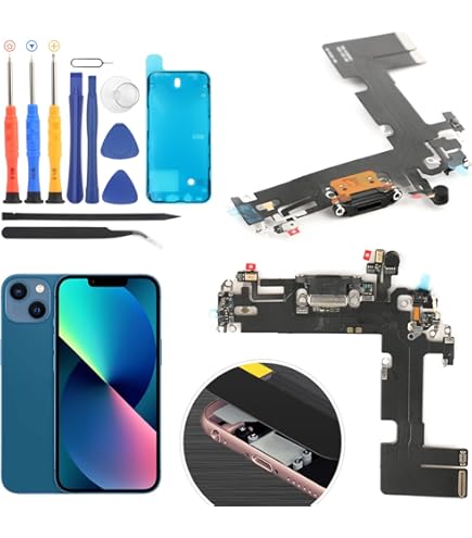 Écran LCD IPhone 13 6,1 Pouces - Remplacement Complet Avec Outils - Compatible A2482, A2631, A2633, A2634, A2635