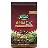 Scotts GrubEx1 Season Long Grub Killer, 28.7 lbs | Protects Lawns Up to 4 Months, Treats 10,000 sq. ft.
