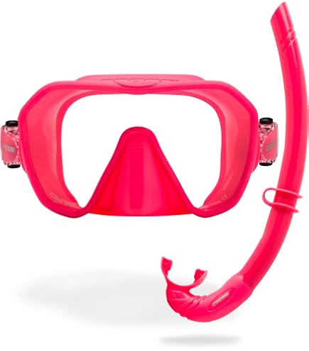 Amazon.com : Cressi Z2S & Corsica Free Mask & Snorkel Kits, Black