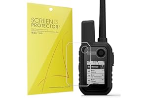 Lamshaw Compatible with Garmin Alpha 10 Screen Protector, [6 Pack] Full Coverage TPU Clear Film Compatible with Garmin Alpha 