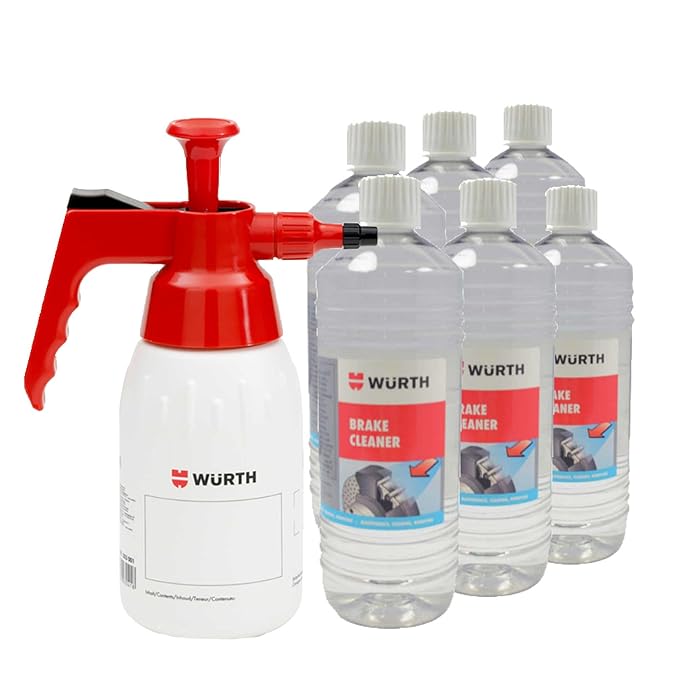 Wurth Pump Bottle & Brake Cleaner Pack Amazon.co.uk Car & Motorbike
