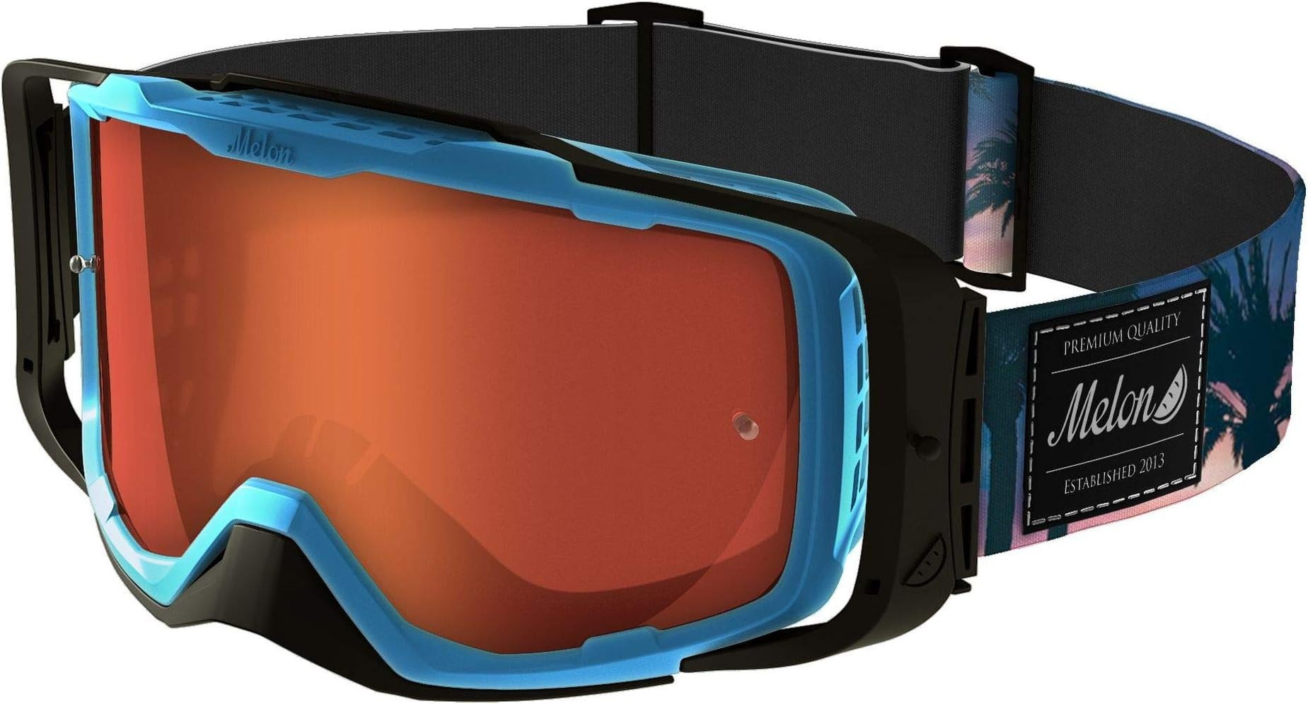 Melon Diablo Patch MX Goggles