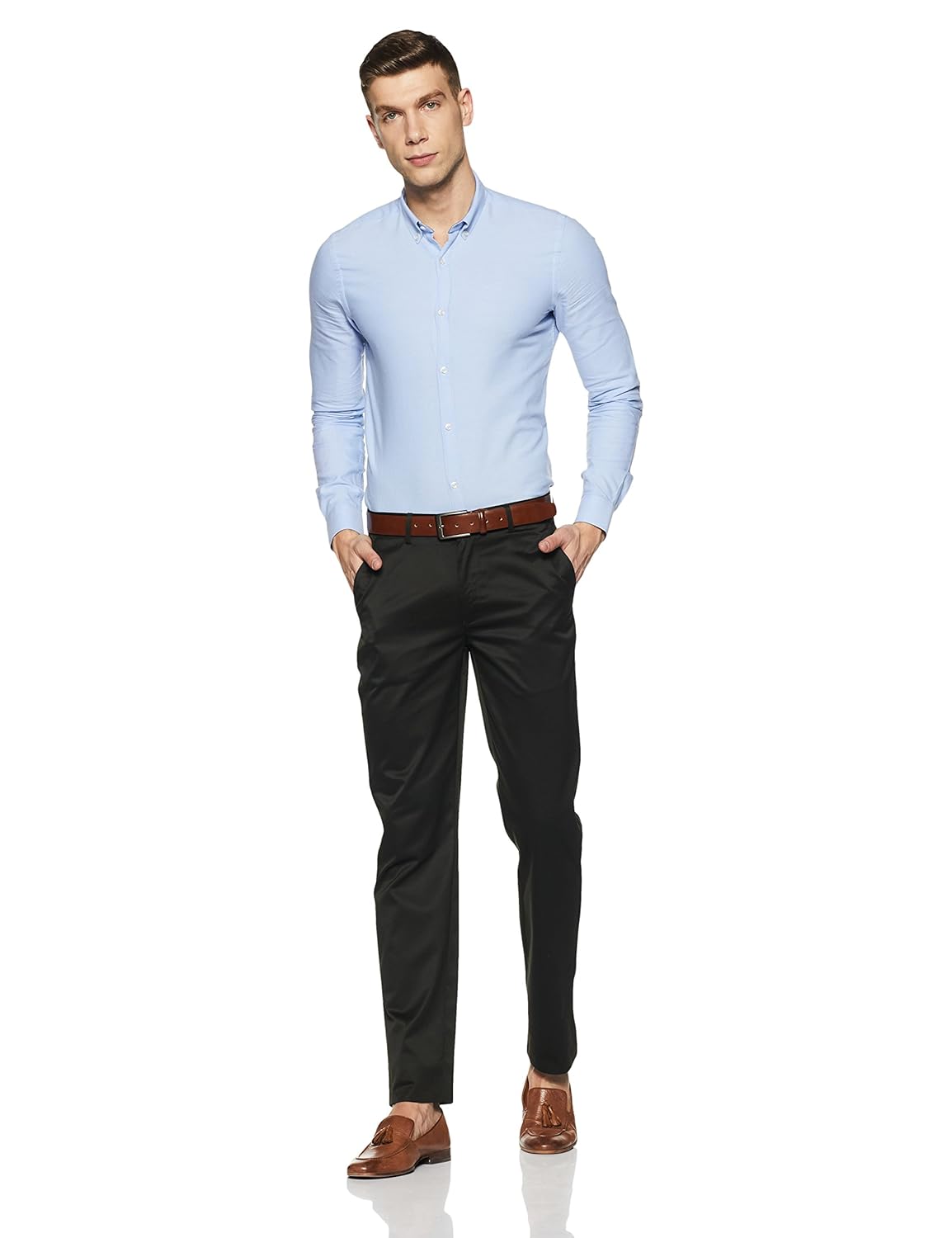 peter england men's formal trousers