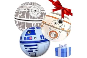 NINOSTAR Large Play Balls Set of 3 - Fun Indoor and Outdoor Gift, Size 14 Inches - Can Use for Play/Room Decor/Party Decor/Pool Inflatable Water Toys