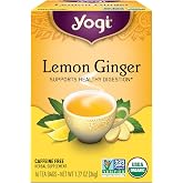 Yogi Tea Lemon Ginger Tea Bags, 16 ct