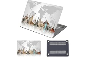 HLAAJJX Compatible with MacBook Air M4 M3 M2 13 inch Case 2025 2024 2023 2022 Version A3240 A3113 A2681,Unique Pattern Plasti