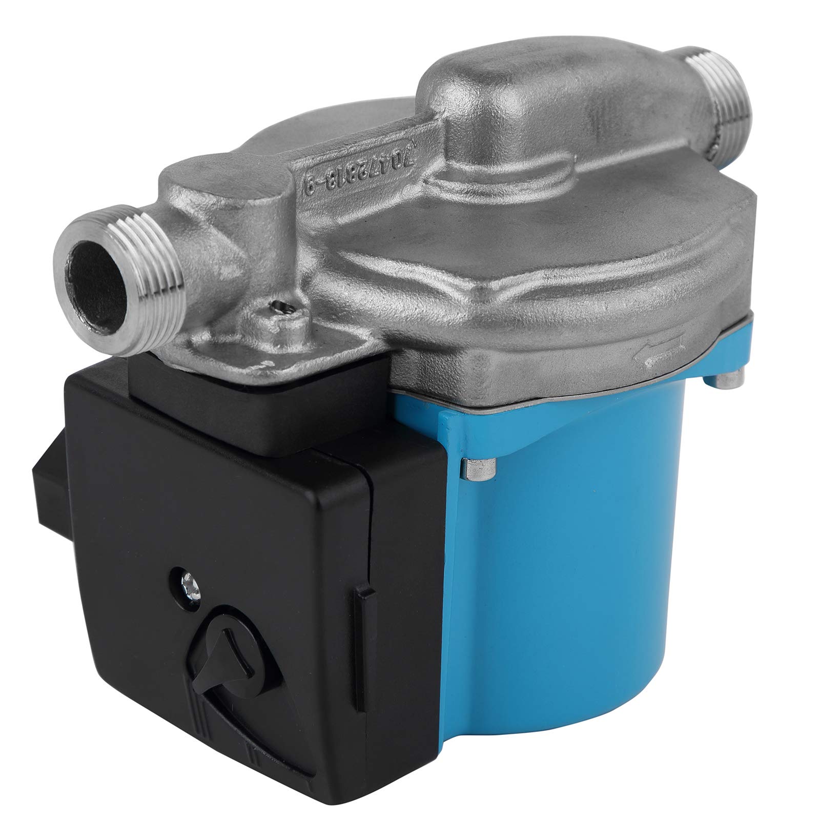 BOKYWOX 110V Food Grade Automatic Domestic Booster Pump NPT 3/4'' 120W Circulate Boost Pressure Water Pump for Solar Heater/Faucet Stainless Steel 304(RS15-9 SB)