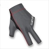 Cuetec AXIS Pool/Billiards Gray Glove; Right Bridge Hand, Large | Right Hand Gray Glove