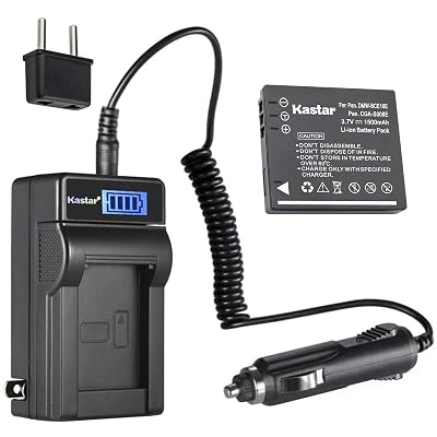 Kastar 1-Pack DB-70 Battery and LCD AC Charger Compatible with Ricoh DB-70 Battery, Ricoh BJ-7 Charger, RICOH CX1, CX2, Caplio R6, Caplio R7, Caplio R8, Caplio R10 Cameras