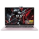 NIMO 2026 Gaming Laptop, 17.3" FHD IPS Large Screen, AMD R7 7735HS (Up to 4.75 GHz, Beat i7-12650H) Computer with 16GB DDR5 RAM 256GB SSD, 180° Vewing, Radeon 680M, Dual Fans, for Business, College
