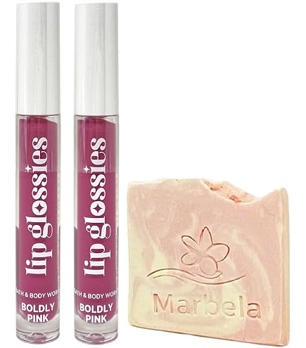 Amazon.com : Bath & Body Works Lip Glossies 2 Piece Set - Fearless