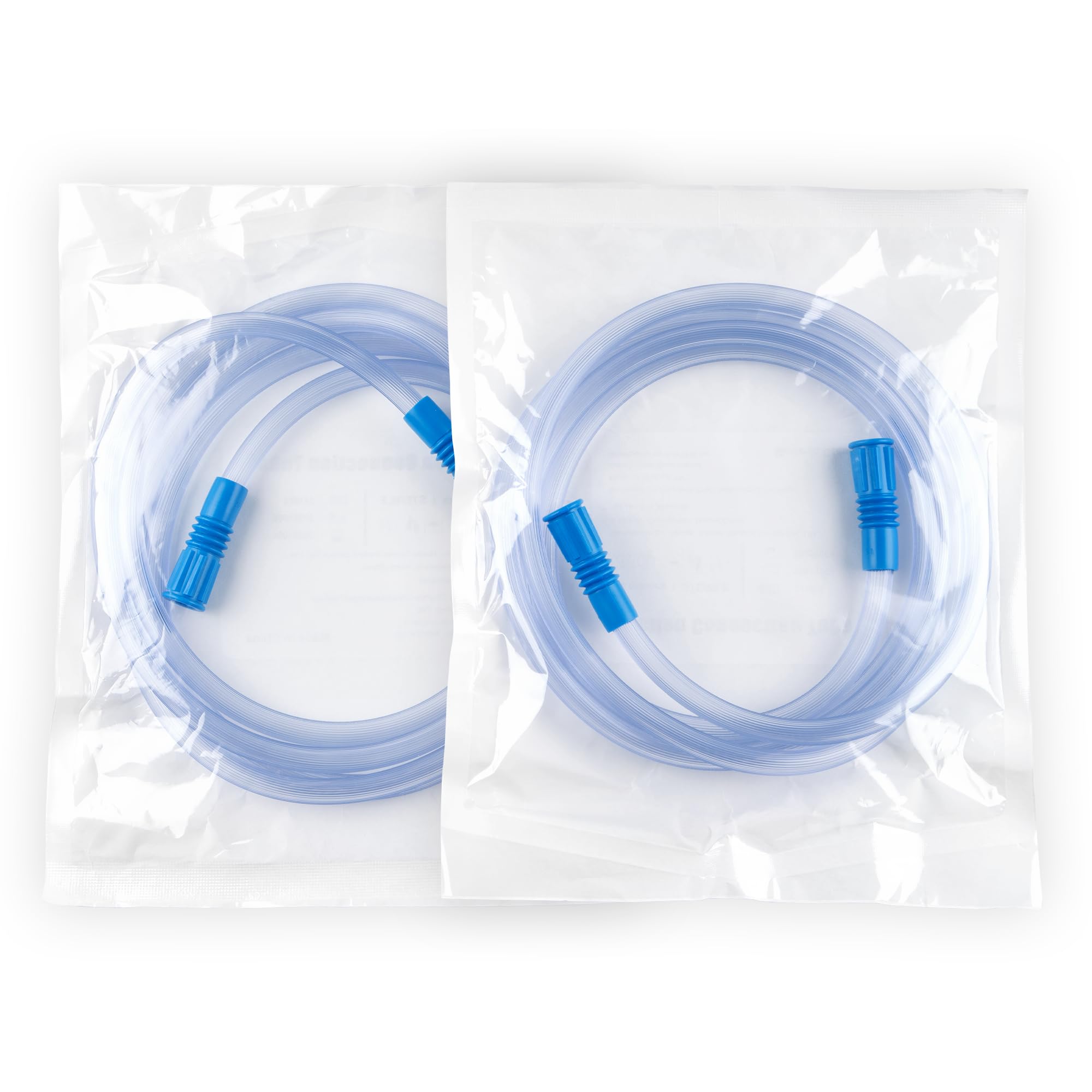 Photo 1 of 2 Pcs Extended Suction Connection Tube, 6.5 Feet - Flexible & Durable, Compatible with Various Devices