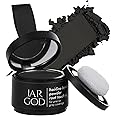 JARGOD Hairline Powder Root Touch-Up Temporary Concealing Powder for Women & Men, Instant Gray Coverage, Black (0.14 Ounce, Pack of 1)