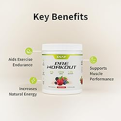 Snap Supplements Pre Workout Beet Root