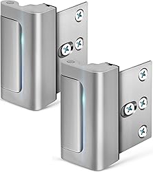 Home Security Door Lock, 2 Pack Childproof Door