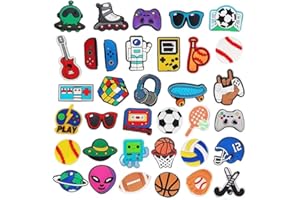 35Pcs Cute Shoe Charms for Clogs, DIY Footwear Accessories, Perfect Christmas/Birthday Gifts for Teens-ZXJ-XXYX35