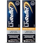 Livrelief Pain Relief Cream for Nerve Pain – Fast-Acting, Long-Lasting Relief with Natural Ingredients – Capsaicin Cream for 