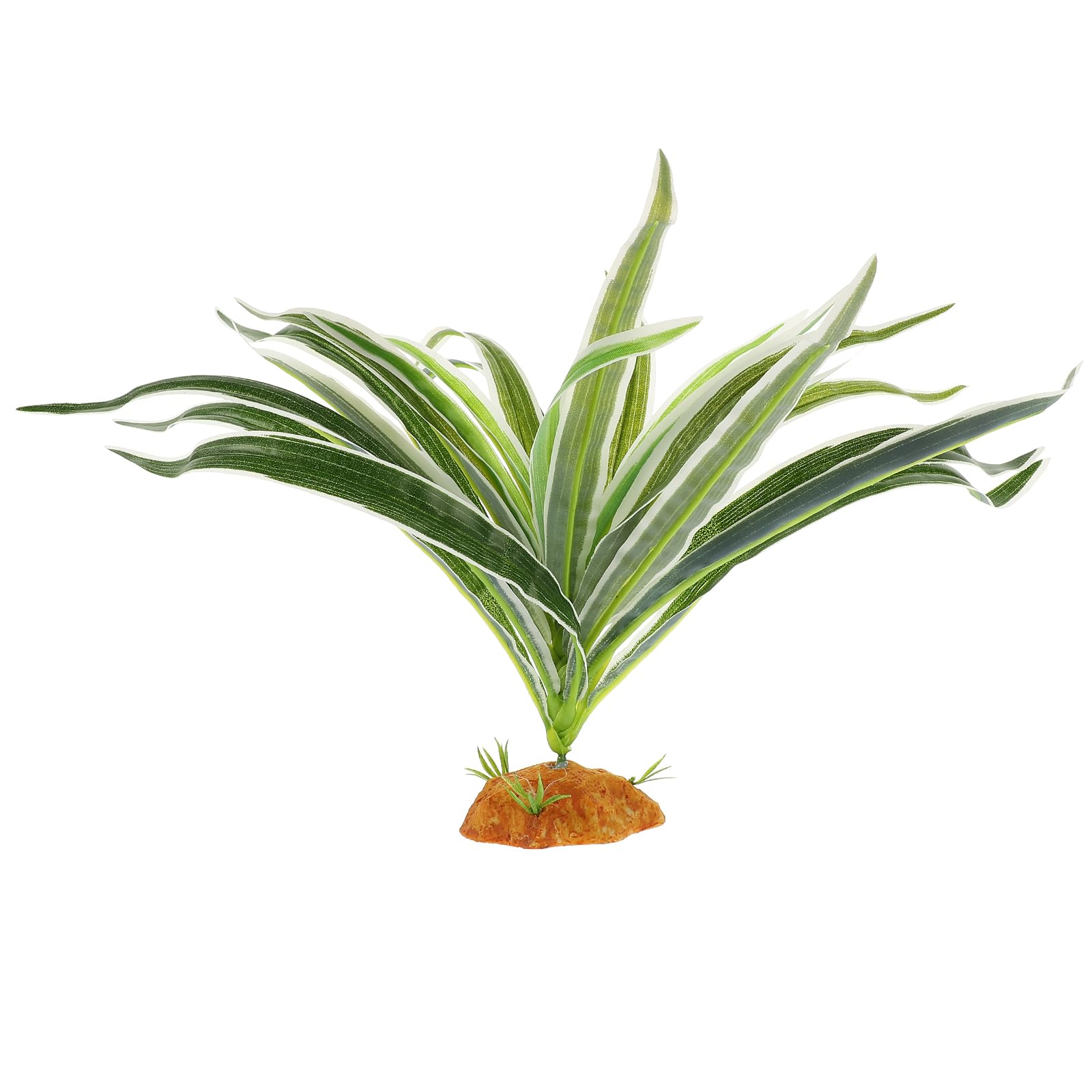 POPETPOP Reptile Plants Terrarium Plant Vines Artificial Leaves Reptile Hide Leopard Gecko Tank Accessories Habitat Decorations for Bearded Dragon Lizard Snake Geckos