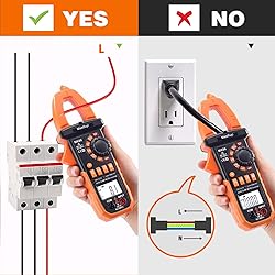 Mastfuyi Clamp Meter Digital, AC/DC