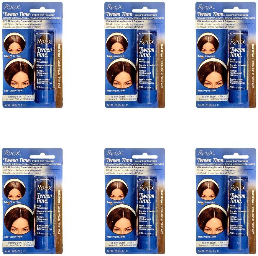 RouxTween-Time Crayon Dark Brown (6 Pack)