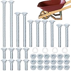 Wheelbarrow Handles Nut and Bolt Set, Carbon Steel