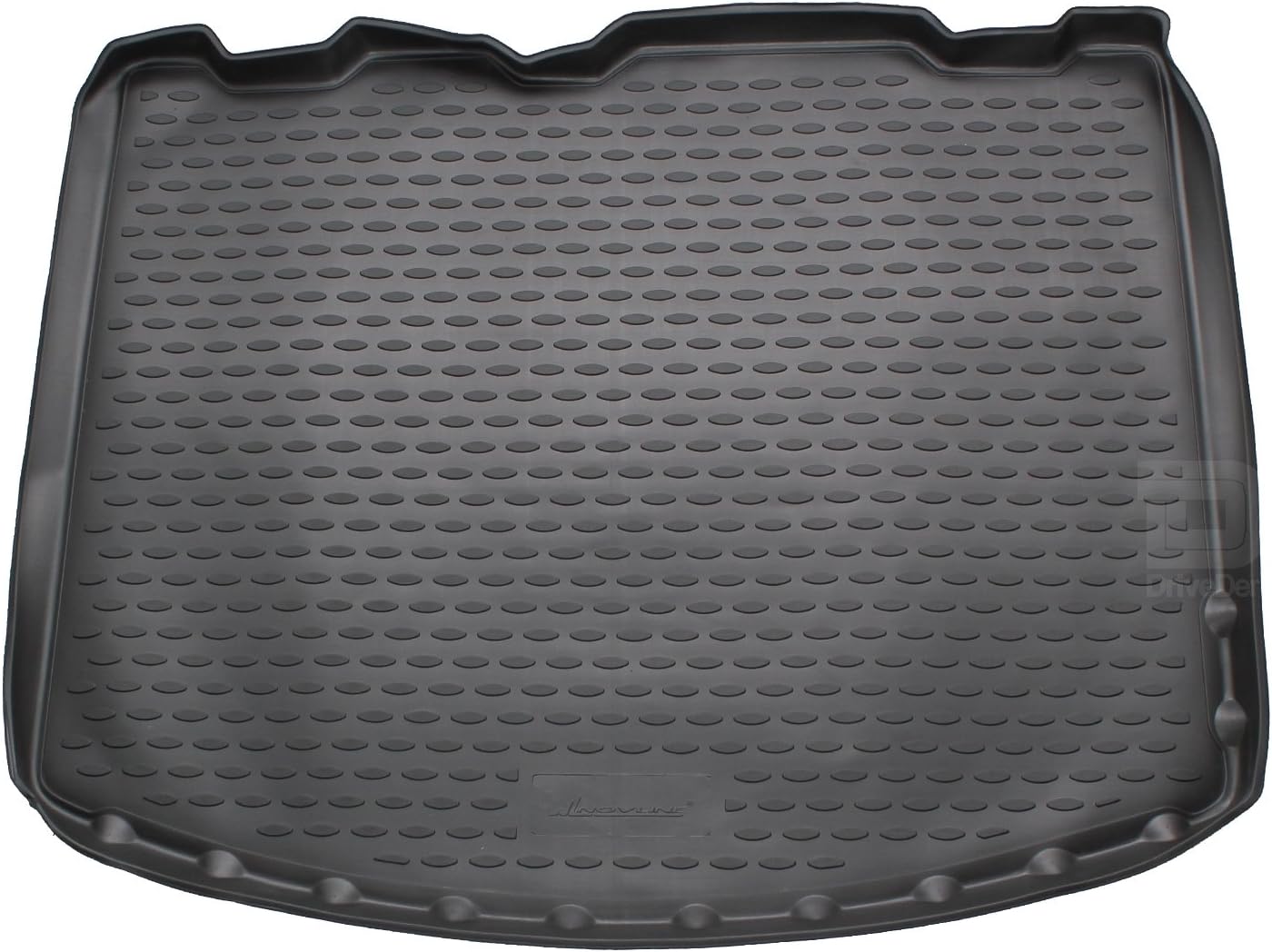 Novline MAT016 Custom Tailored Fit Black Rubber Boot Liner Tray Mat