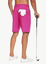 JWM Mens 9" Stretch Golf Shorts - Lightweight