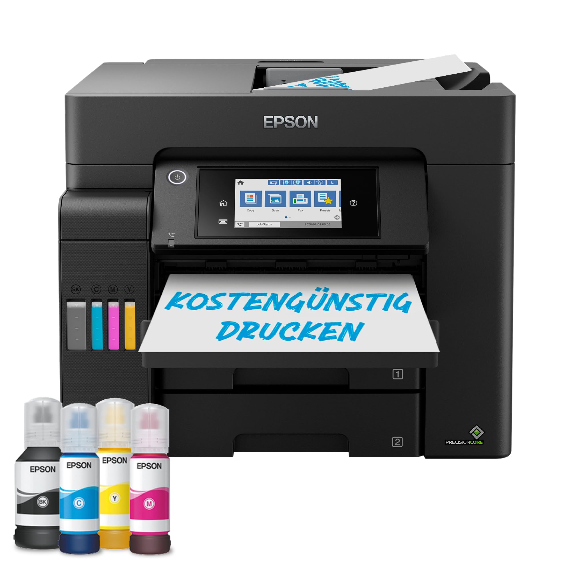 Epson EcoTank ET-5805 DIN-A4-Multifunktions-Wi-Fi-Tintentankdrucker mit Fax