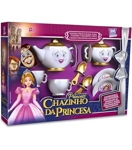 小物 chacha Kit de Chá Cerâmica Art e Craft Zoop Toys | Amazon.com.br