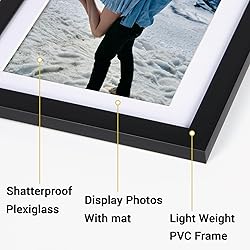 Rempry 5x7 Picture Frame, Display Pictures 4x6 with