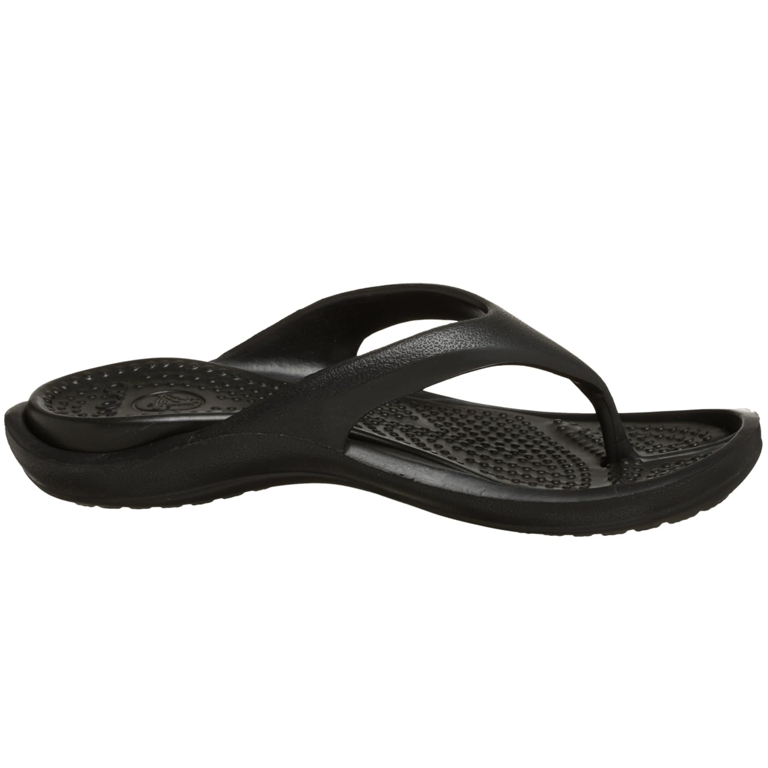crocs unisex athens ii black flip flops and house slippers