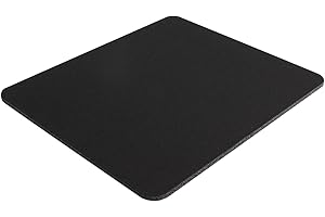 Belkin Large Mouse Pad, 8 Inch by 9 Inch, for Computer or Gaming Mouse Pad, Non-slip Base, Neoprene Backing and Jersey Surfac
