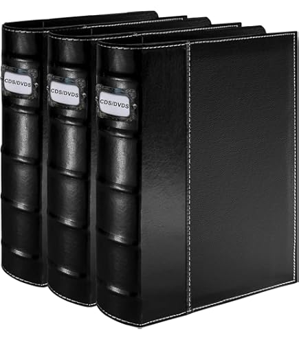 Amazon.com: Bellagio-Italia DVD Storage Binder, Classic Set