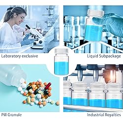 Tatuo 12 Pcs 3 oz 100ml Polypropylene Reagent