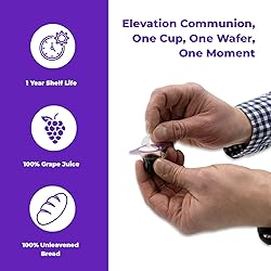Kingdom Prefilled Communion Cup with Wafers