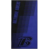 Northwest Baltimore Ravens NFL Progression Jacquard Beach Towel 36 x 72 Inches