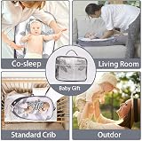 EAQ Baby Lounger Nest for Co Sleeping 0-12 Months 100% Cotton Fish view 7
