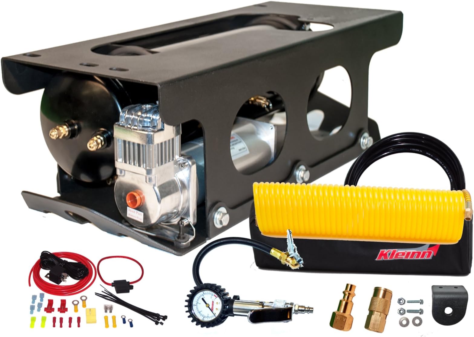 Kleinn Air Horns JKOBA Jeep Wrangler 4 Door Onboard Air System