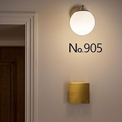 3 Inch House Numbers and Metal Letters for Outdoor